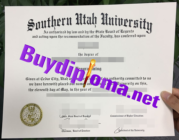 Southern Utah University degree