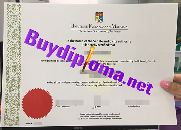 University Kebangsaan Malaysia degree